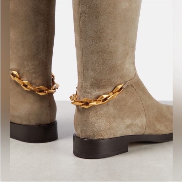 New JIMMY CHOO Nell suede knee-high boots 41 $1,695 - Picture 4 of 13
